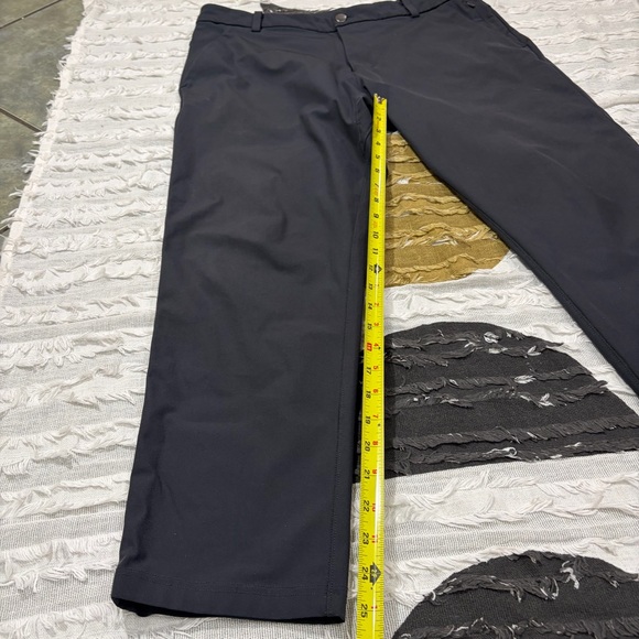 Lululemon ABC Pants Mens 34x25 Obsidian Classic-Fit 5 Pocket Warpstreme LM5710S - Picture 7 of 11